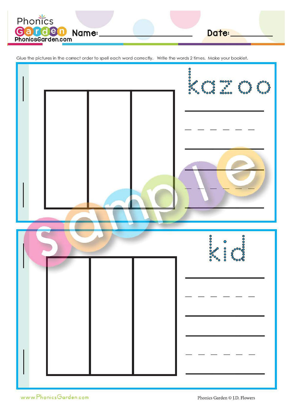 Thumbnail: Kk | Alphabet Adventure | Letter Recognition | CVC | 32 Pages