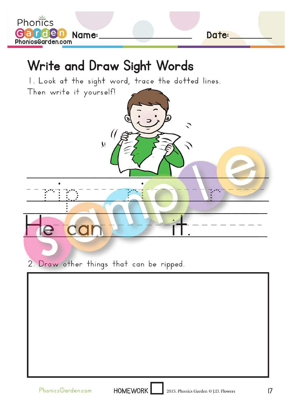 Thumbnail: Rr | Letter Recognition | BLUE Program | Consonant | 18 Pages