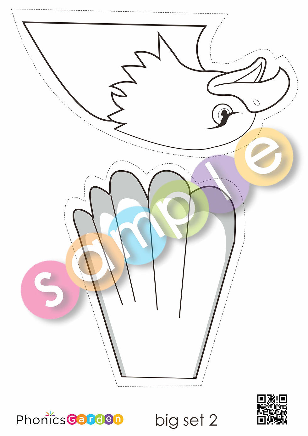 Thumbnail: NG | Letter Craft | wing | Digraphs | 6 Pages