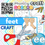 Thumbnail: EE | Letter Craft | feet | Digraphs | 5 Pages
