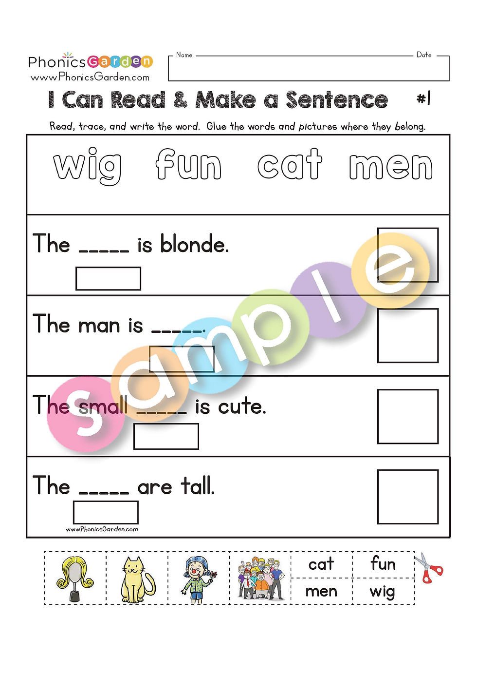 Thumbnail: Mixed Vowels | AEIOU | Set 2 | CVC | Short Vowel Bundle | 24 Pages