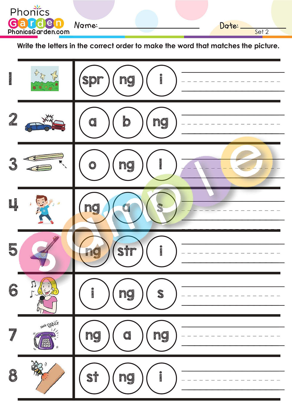 Thumbnail: NG | #2 | Pat-a-Word | Digraph Bundle | 87 Pages