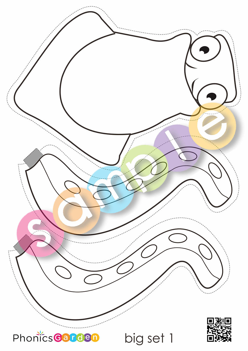 Thumbnail: SQU | Letter Craft | squid | S-Blends | 7 Pages