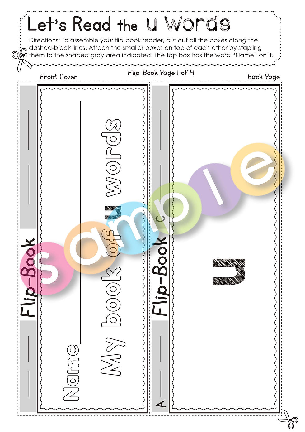 Thumbnail: Uu | Pat-a-Word | Letter /U/ | Bundle | 87 Pages
