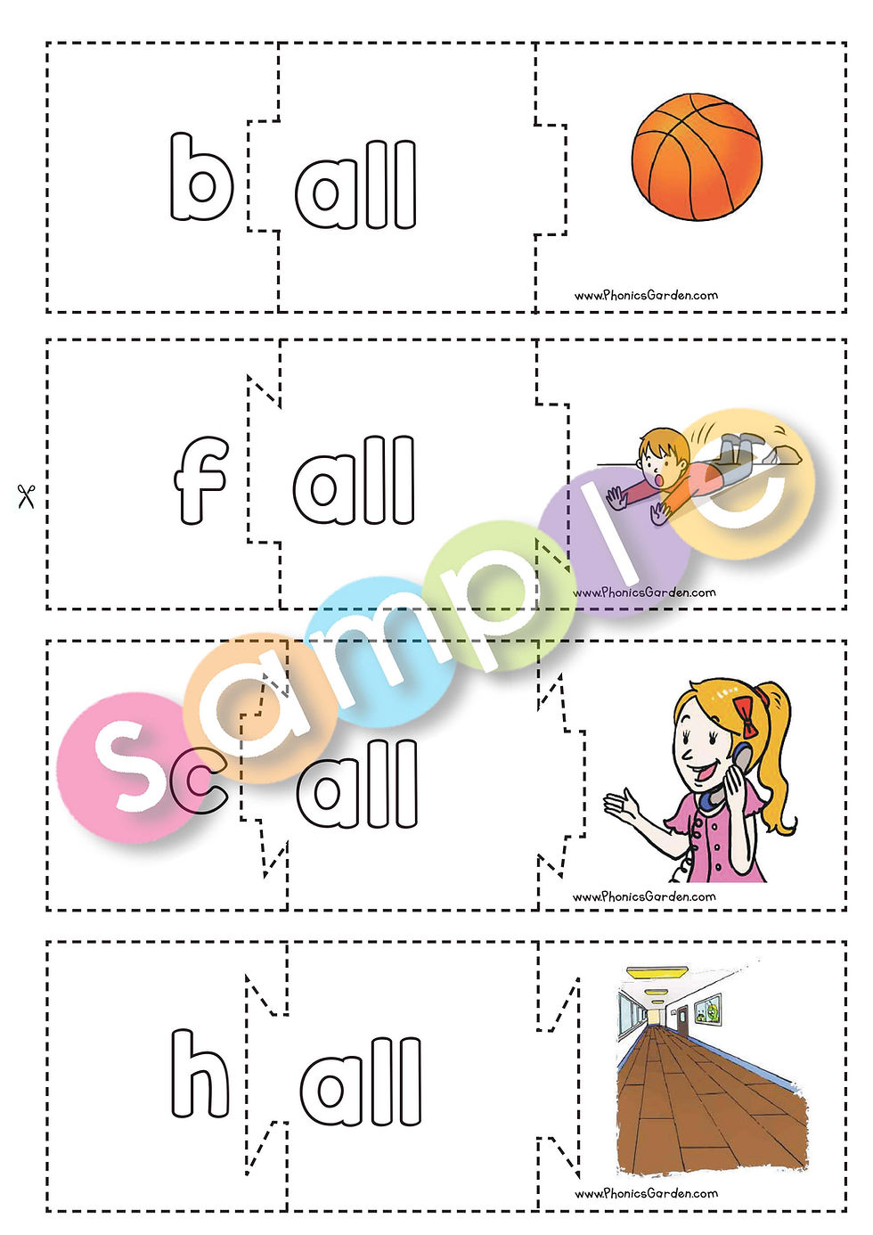 Thumbnail: ALL | Pat-a-Word | Word Family Bundle | 85 Pages