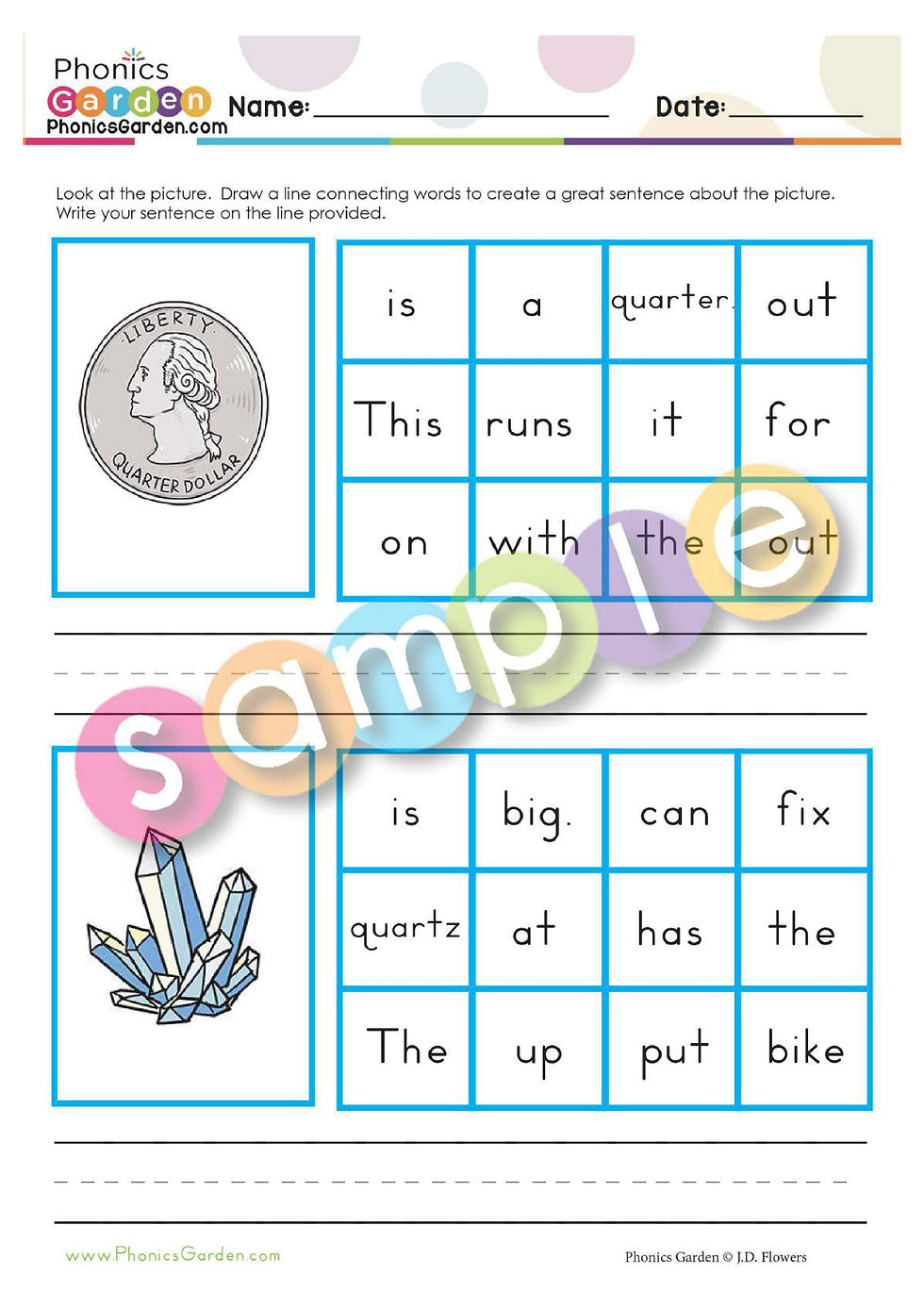 Thumbnail: Qq | Alphabet Adventure | Letter Recognition | CVC | 32 Pages