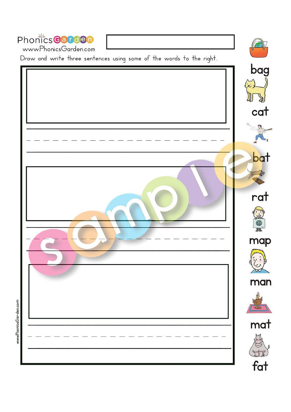 Thumbnail: Aa | AEIOU | Set 1 | CVC | Short Vowel Bundle | 24 Pages