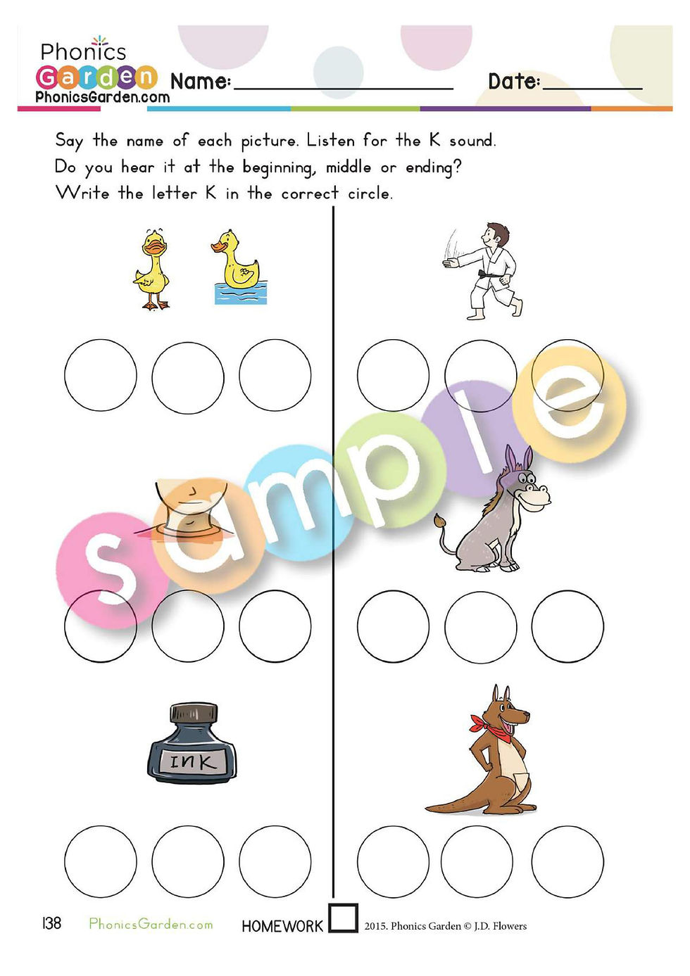 Thumbnail: Kk | Alphabet Adventure | RED Program | 18 Pages