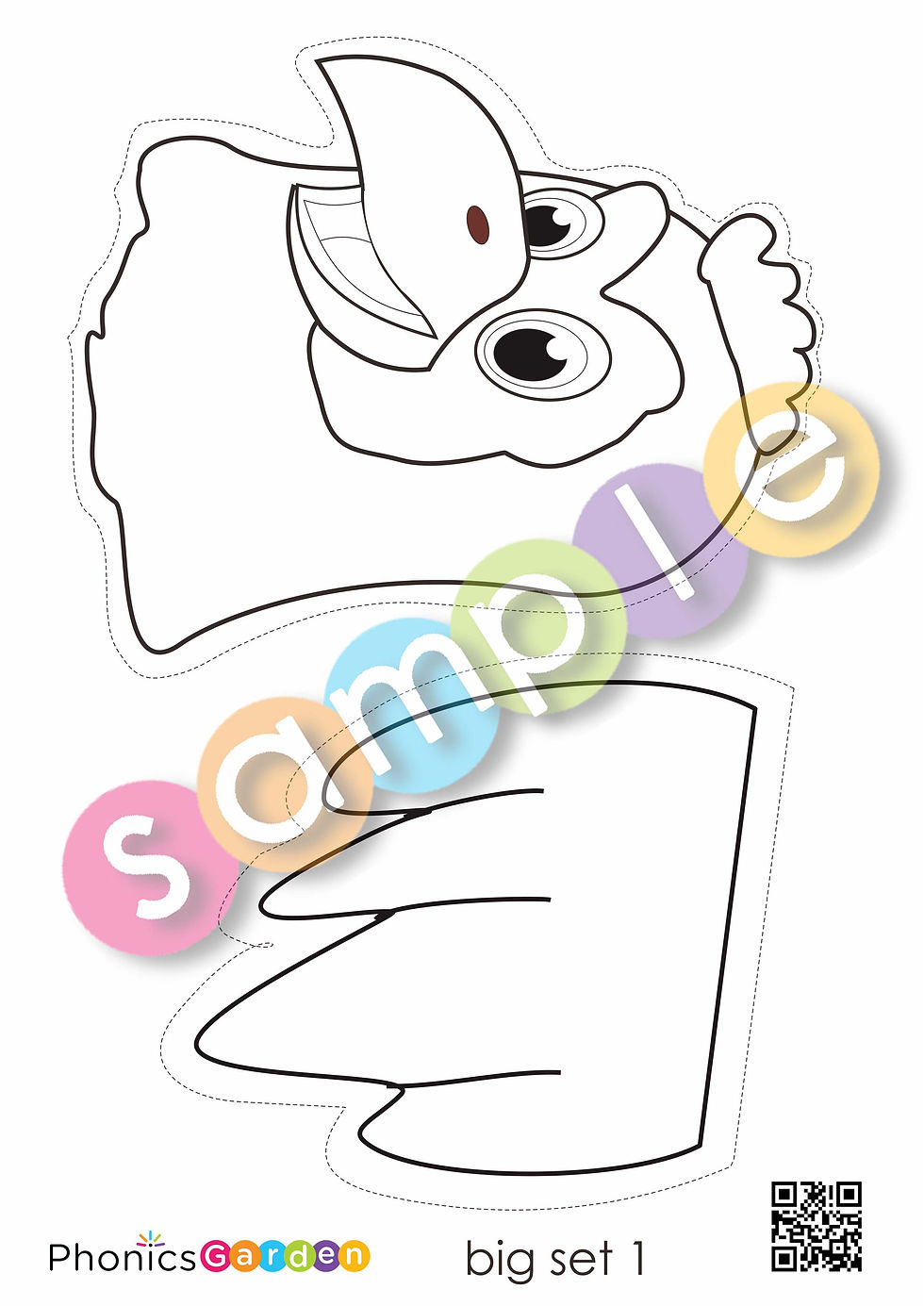 Thumbnail: CH | Letter Craft | chicken | Digraphs | 6 Pages