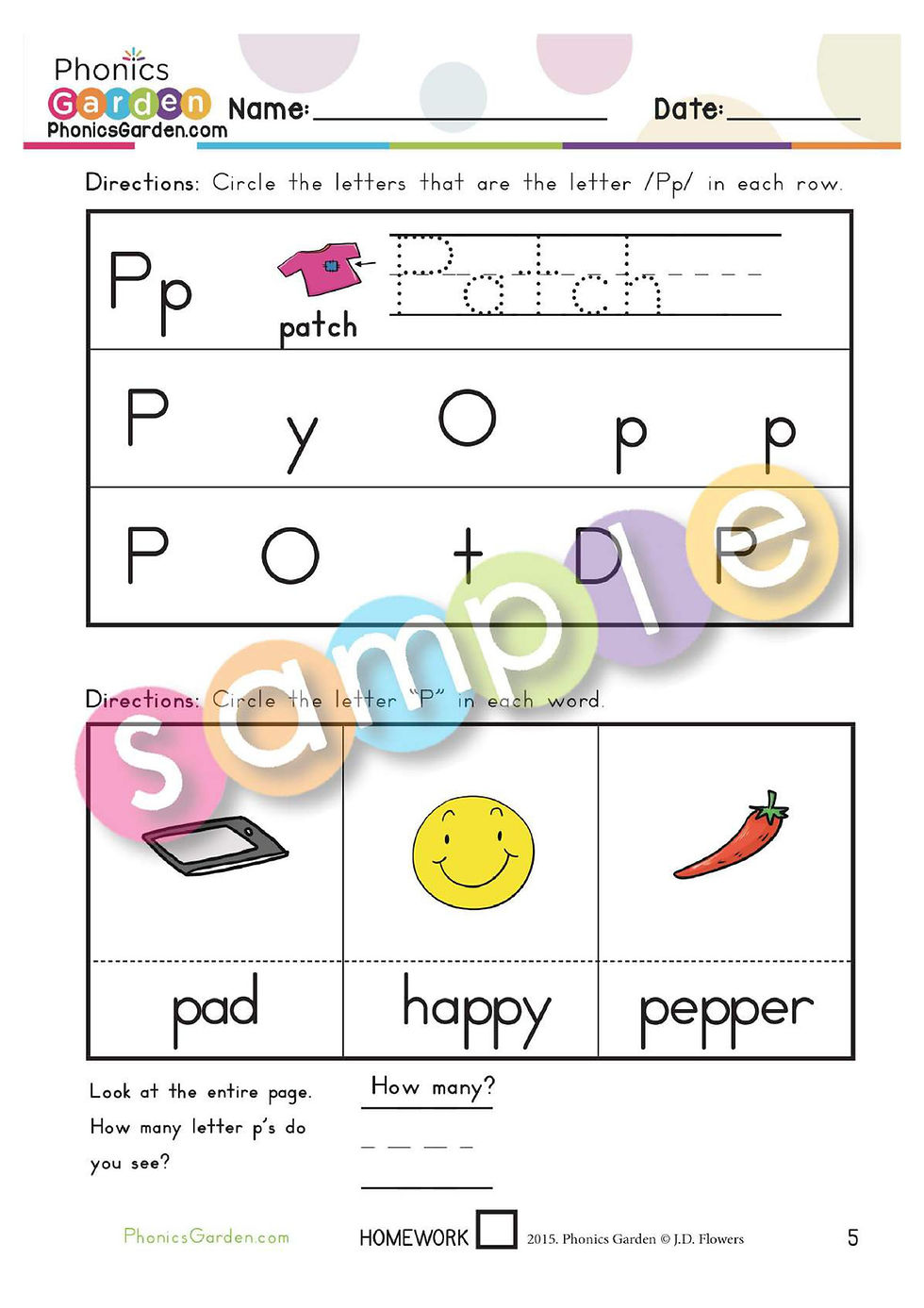 Thumbnail: Pp | Alphabet Recognition | RED Program | 18 Pages