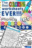 er | Bossy-R | WATER | Multi-Level | Controlled-R | Color by Letter | 2 Pages