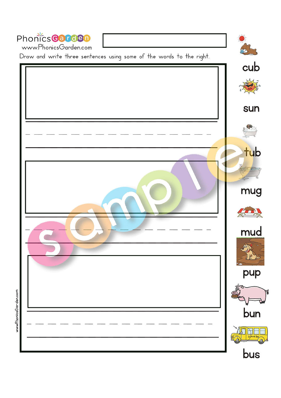 Thumbnail: Uu | AEIOU | Set 2 | CVC | Short Vowel Bundle | 24 Pages