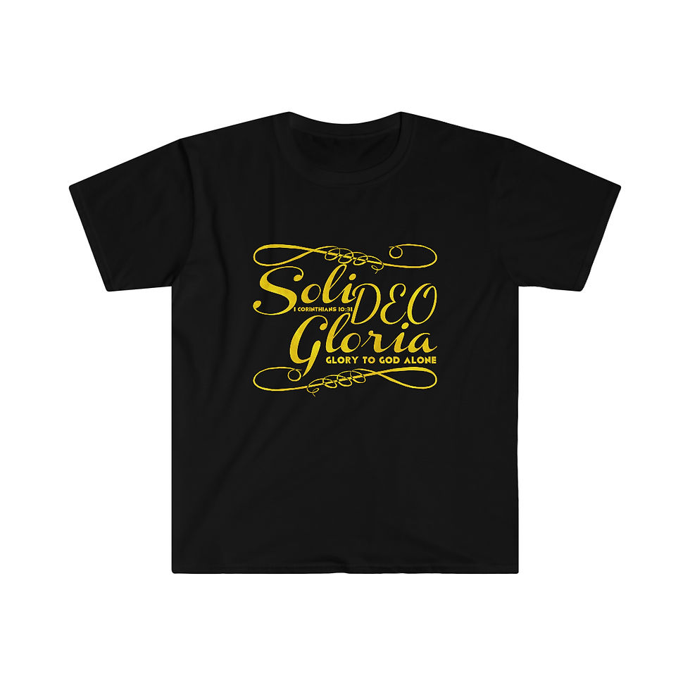 0001: Stylish Soli Deo Gloria T-Shirt