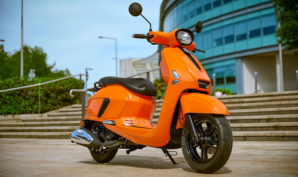 AJS BArletts 125cc scooter