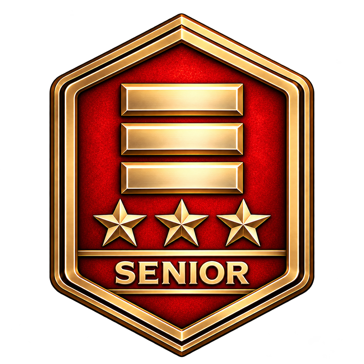 Senior badge