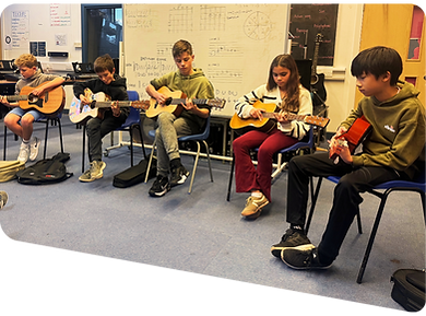 Fun, affordable music lessons in Oxfordshire — building confidence, skills and community for all ages.