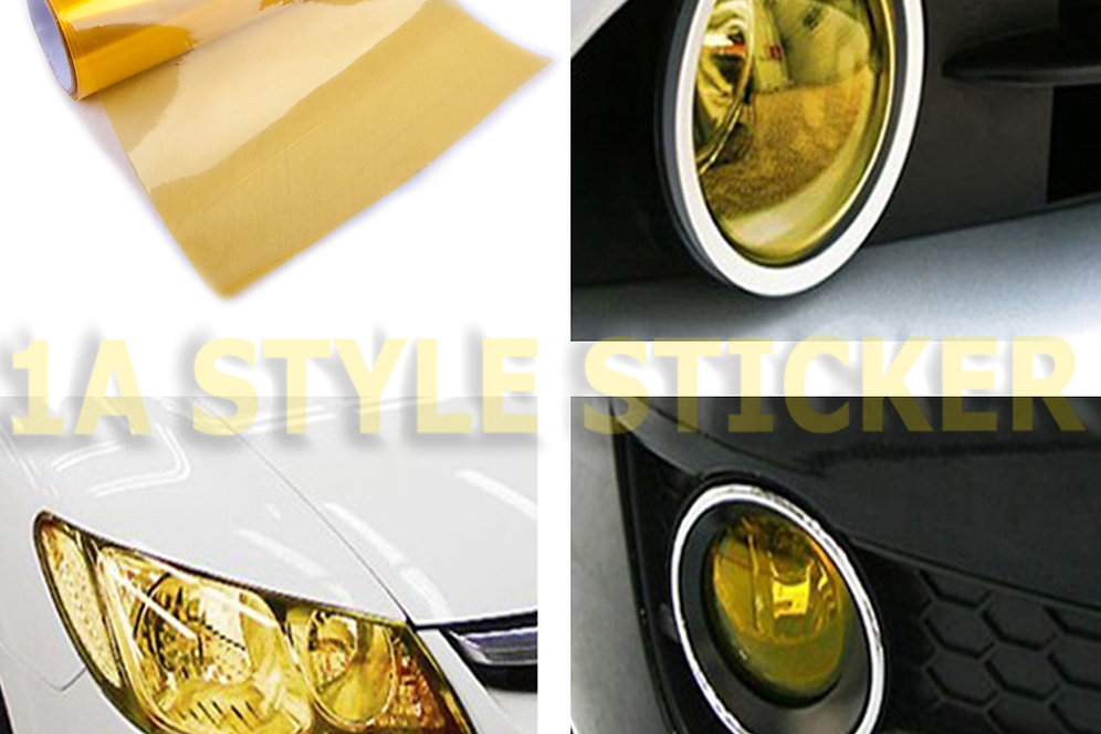 Gelbe Nebelscheinwerfer, Nebelscheinwerfer Folie erlaubt Tönungsfolie