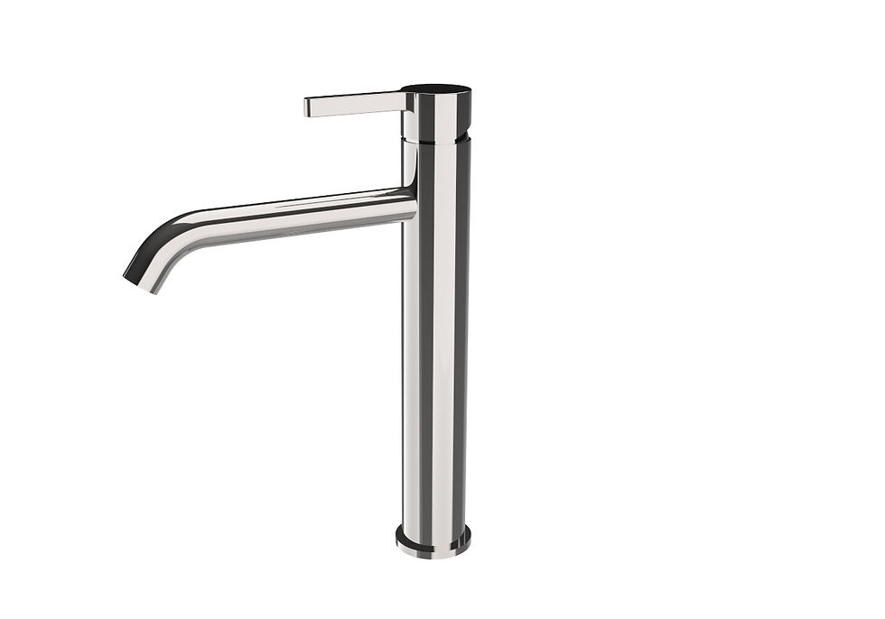 Cirque Brushed Nickel Tower Basin Mixer