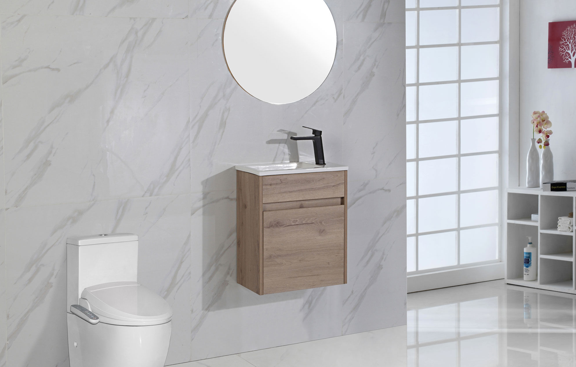 Revit 450mm Wall Hung Vanity