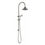 Thumbnail: Heritage Brushed Nickel Multifunction Twin Shower
