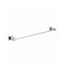 Block Chrome Single Towel Rail 750mm