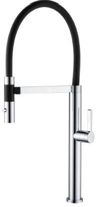 Rondo Chrome Pull Down Kitchen Mixer