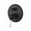 Thumbnail: Hamptons Matte Black Single Lever Wall Divertor Mixer