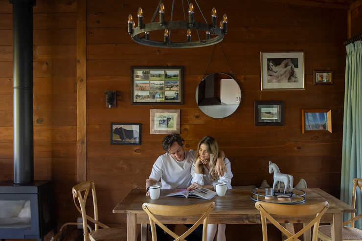Luxury accommodation King Valley provides the ideal family retreat.