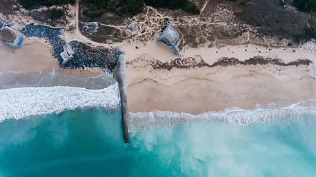 Coastal Beach Scene