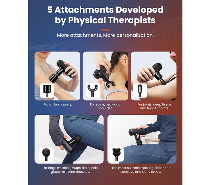 Bob & Brad Q2 Pro Mini Massage Gun with Heat and Cold Head Bob & Brad Q2 Pro Mini Massage Gun with Heat and Cold Head