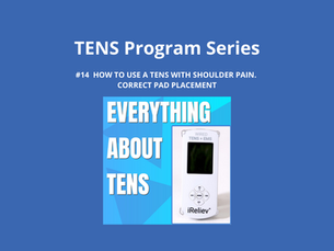 TENS Program Series 14. How to Use a TENS Unit with Shoulder Pain. Correct Pad Placement.