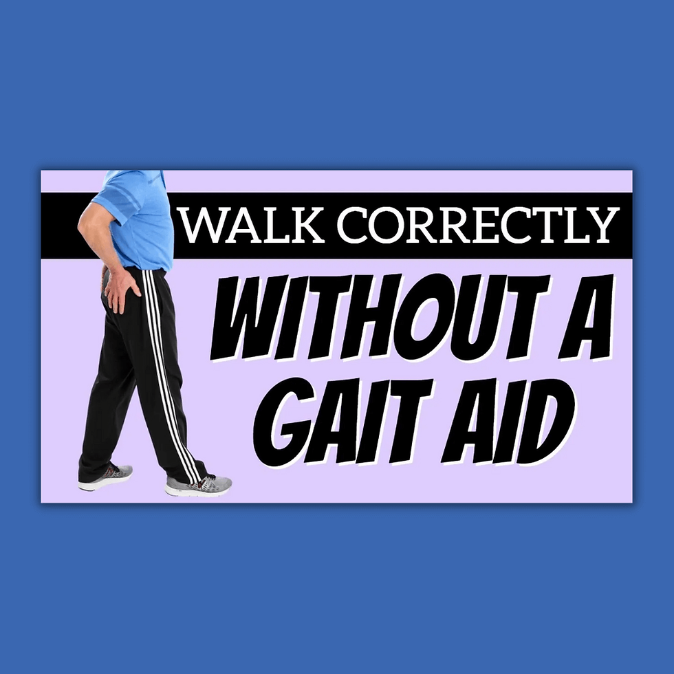 How to Walk Correctly with Hip Pain Without Using a Walking Aid
