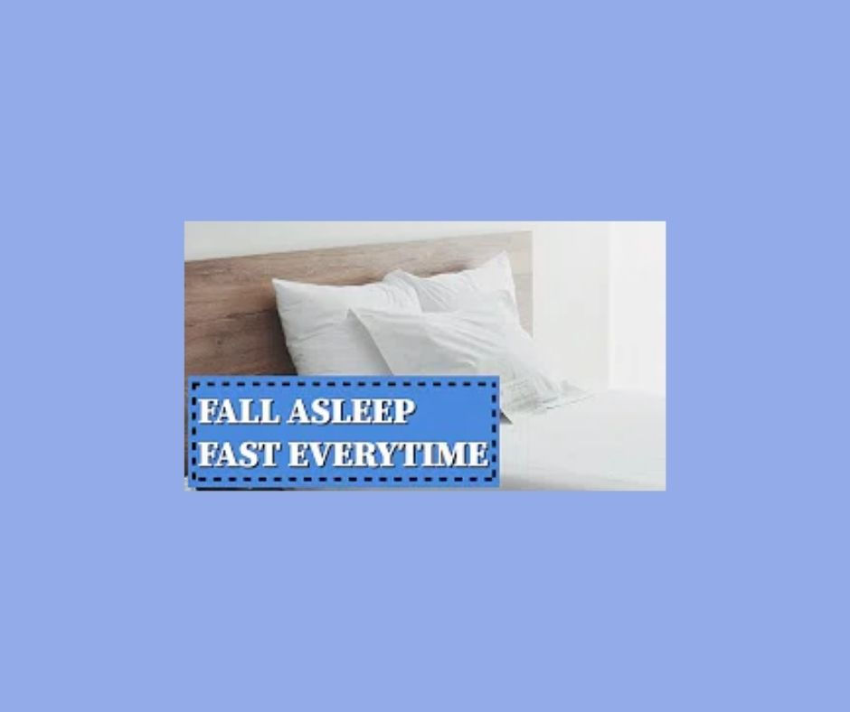 How to Fall Asleep Fast (3 Step Approval Works for Me Everytime)