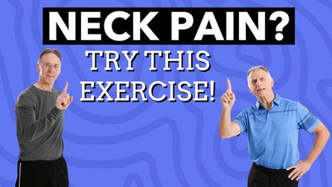 neck pain? try this exercise