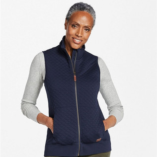 LLBean-Women's Quilted Sweatshirt, Vest