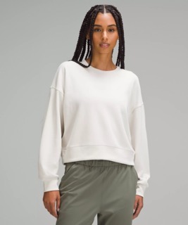 Lululemon Softstreme Perfectly Oversized Cropped Crew
