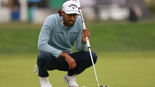 Akshay Bhatia led for 56 holes - image Golfchannel.com