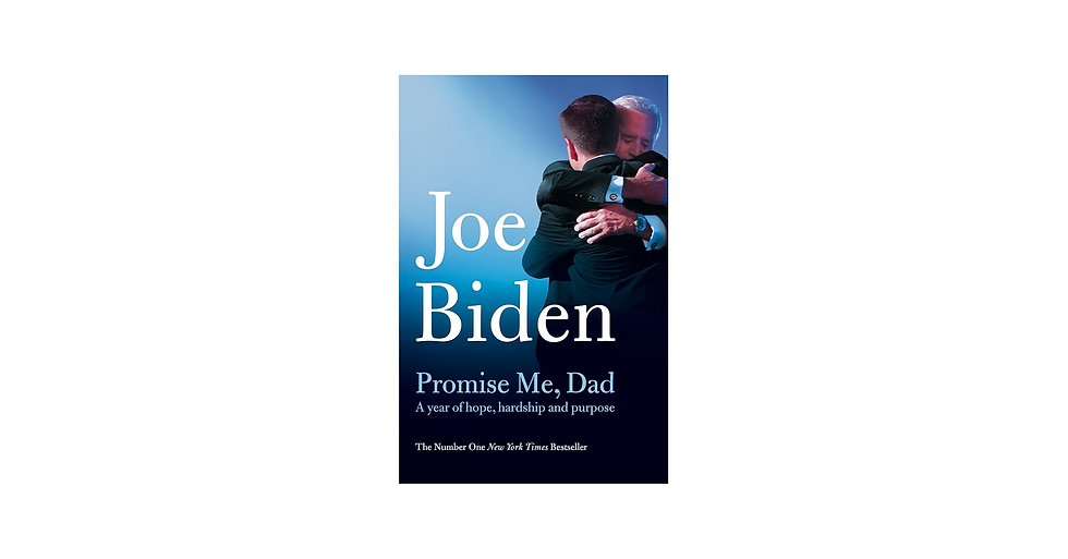 Cover of Biden’s 2017 memoir Promise Me, Dad, the project that produced the recordings and generated the $8 million advance. Credit: Amazon.com