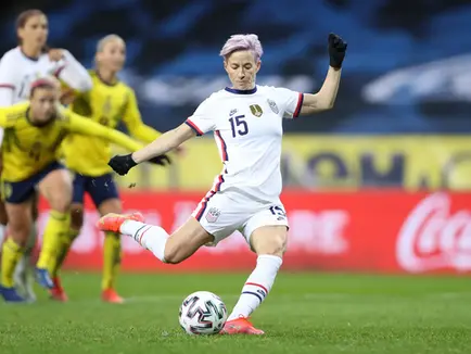 Megan Rapinoe - Redding native