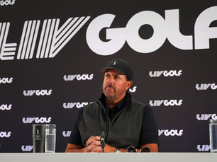 Phil Mickelson, early defector to the LIV Golf tour