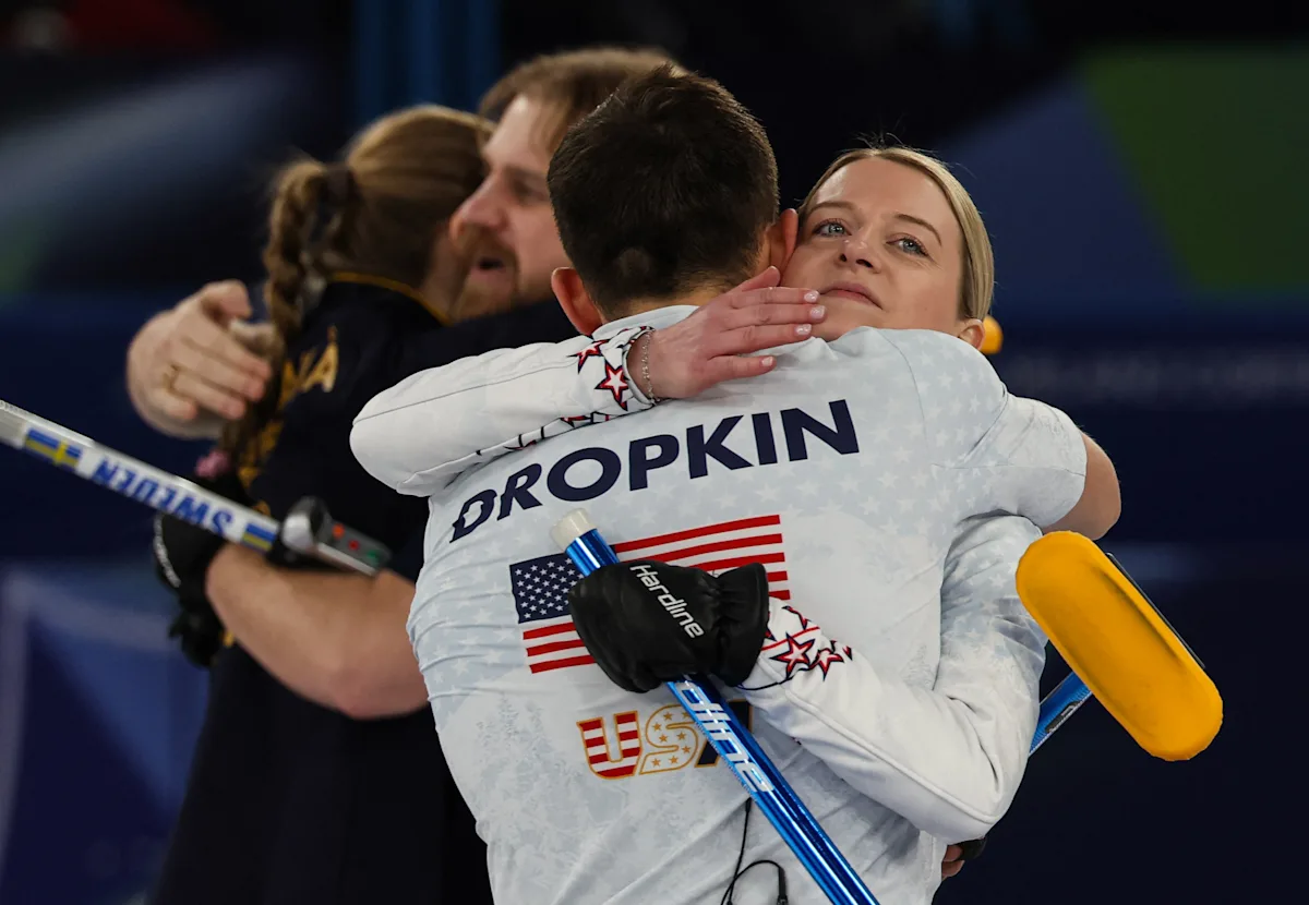 USA wins Silver in Mixed Curling, Image - www.yahoosports.com