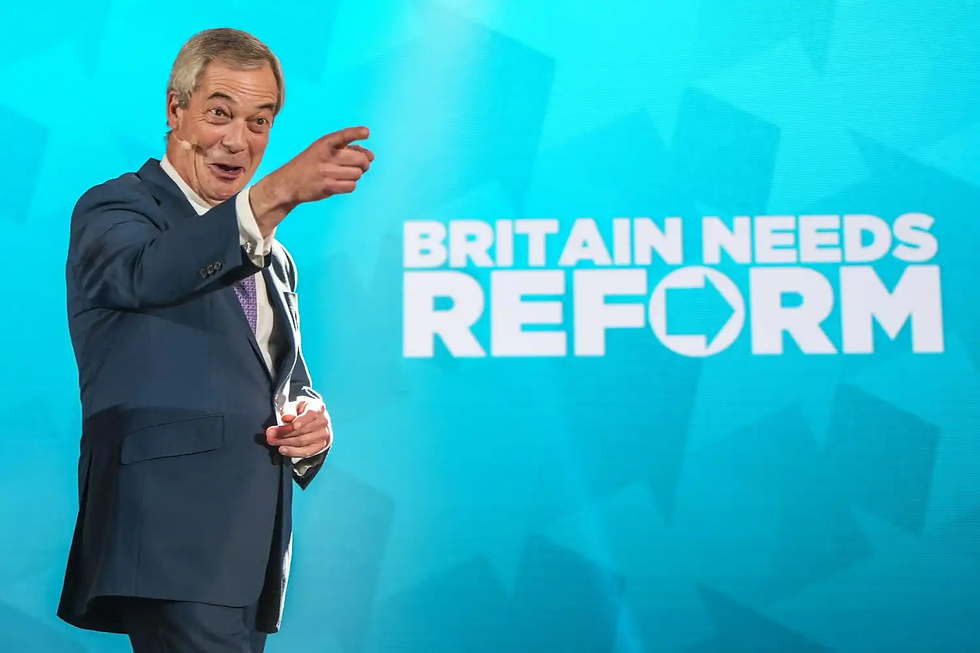Nigel Farage - leader of the Reform Party - brookings.edu