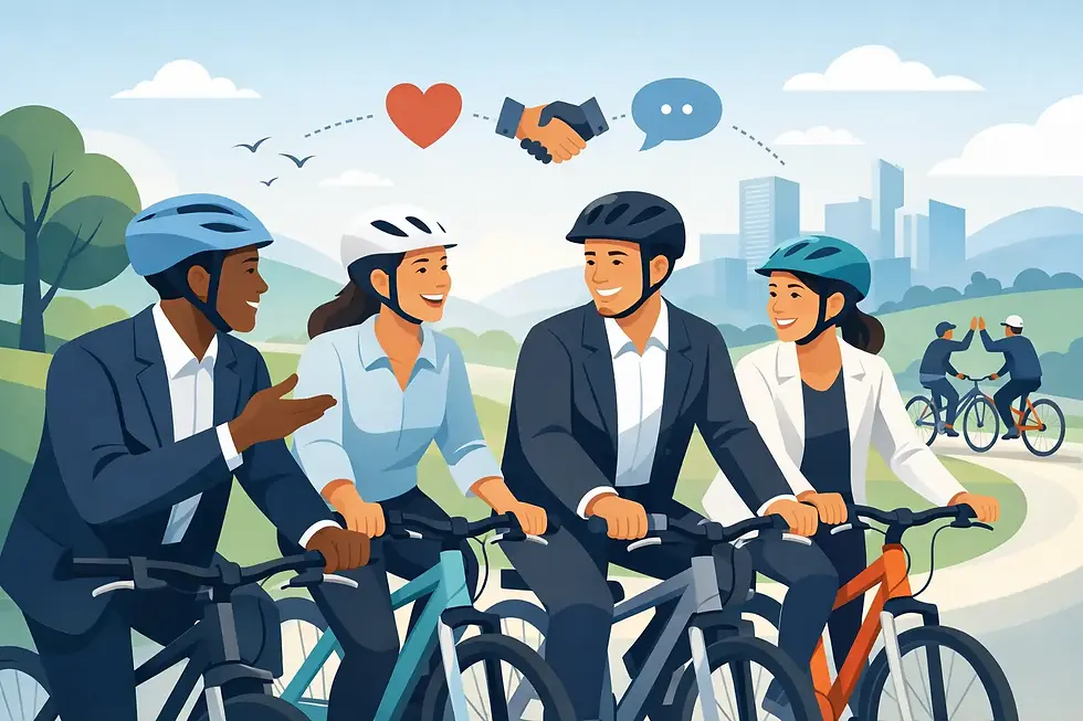 How to Plan Corporate Ride Sessions That Connect