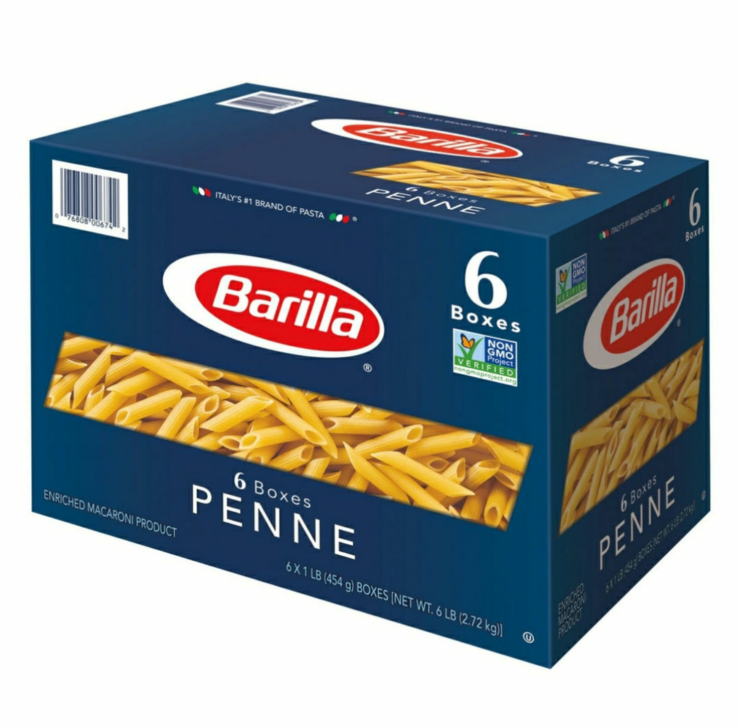 Barilla Penne Pasta 6 pk/1 lb