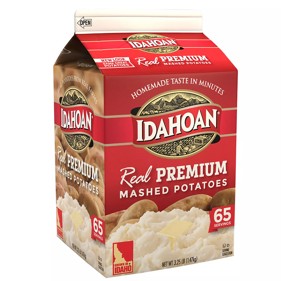 Idahoan Real Premium Mashed Potatoes 3.25 lbs