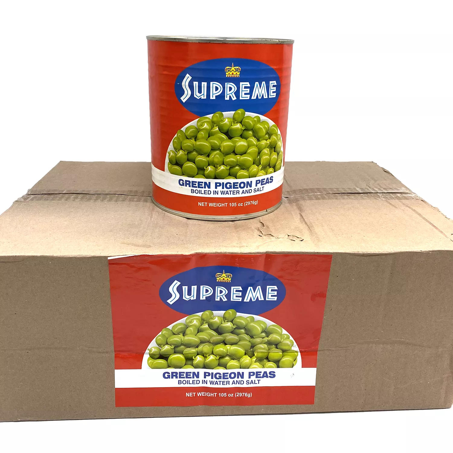 Supreme Green Pigeon Peas 106 oz