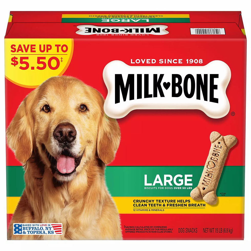 Milk-Bone Dog Biscuits, Large 15 lbs