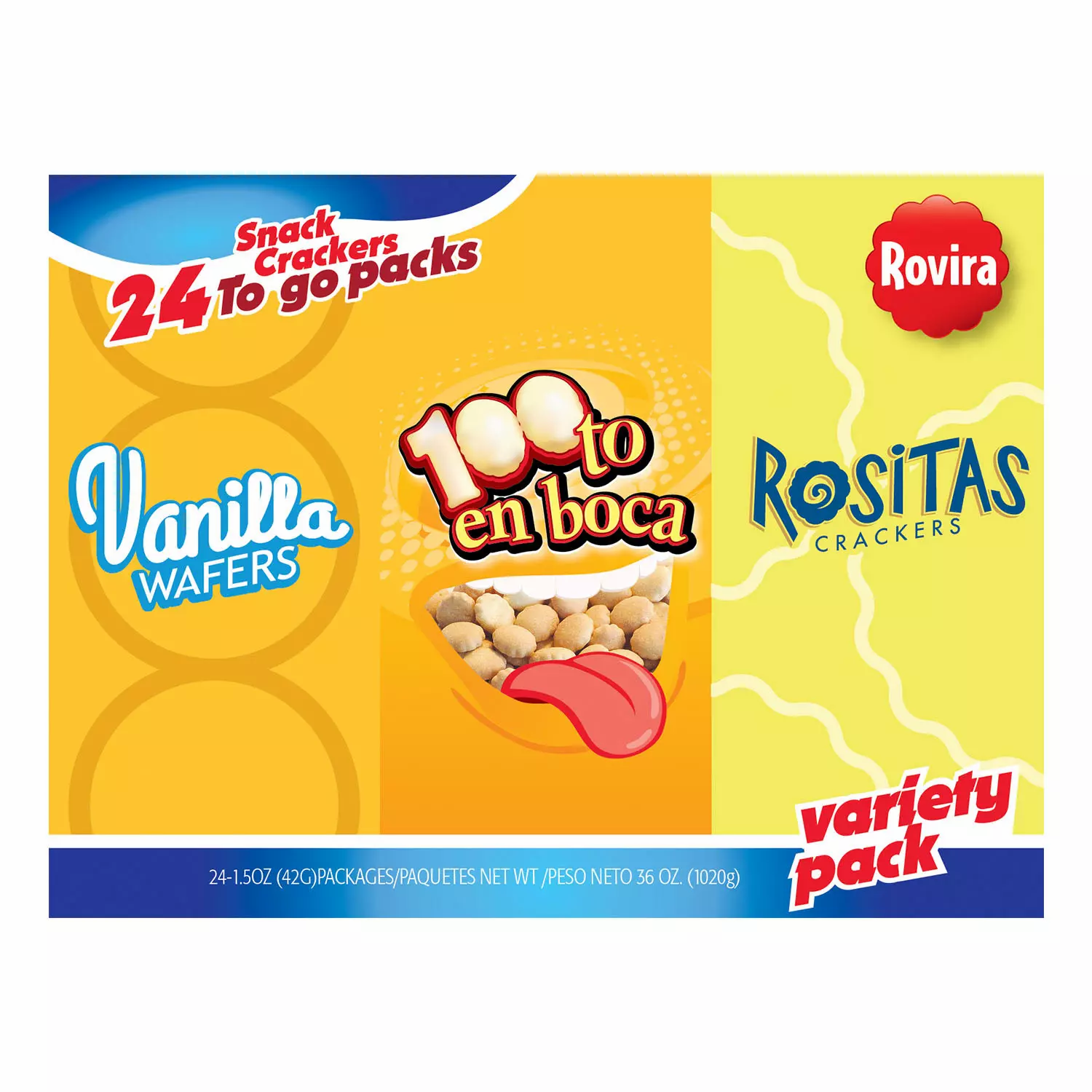 Rovira Sweet Crackers Variety Pack 24 pk