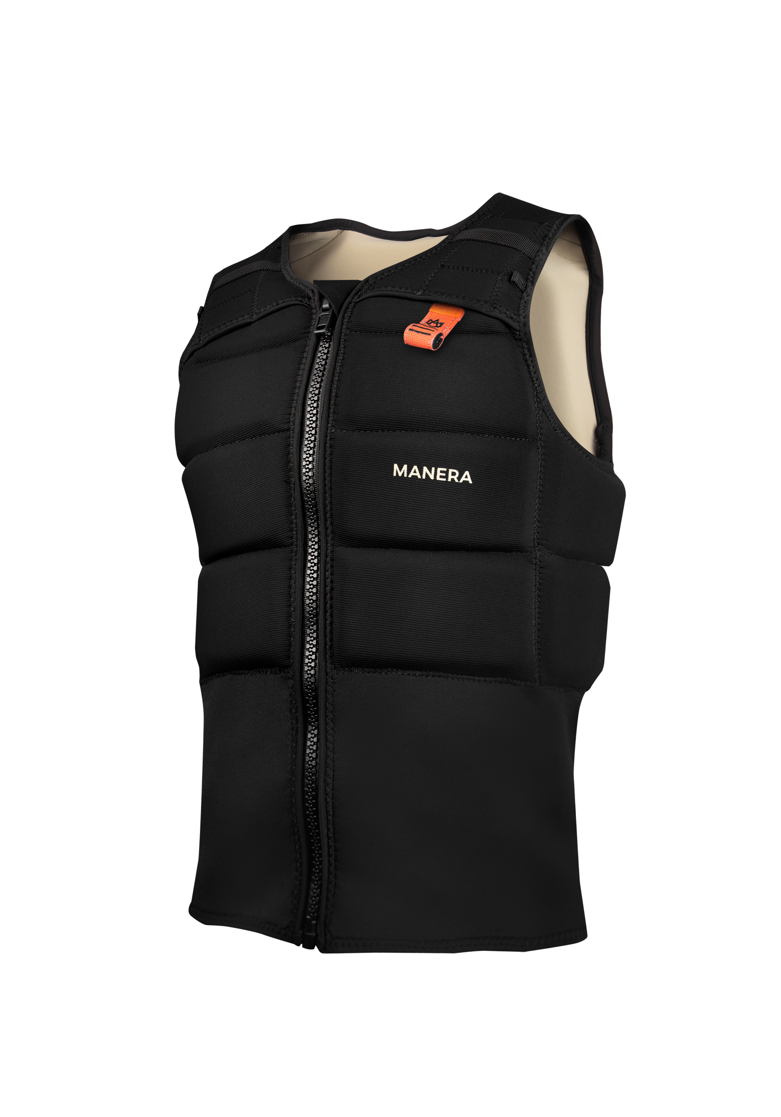 REACT Apsauginė liemenė BLACK spalvos kaitavimui