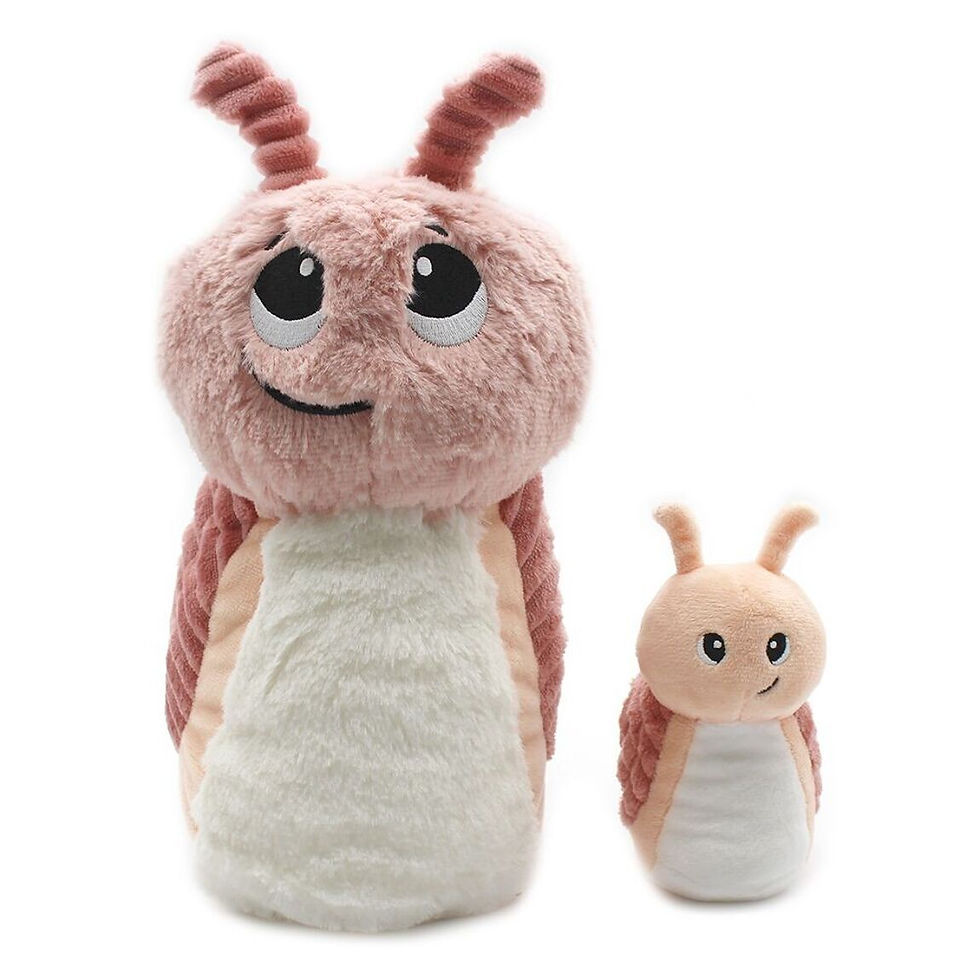Miniature : Speedou l'escargot maman & bébé rose